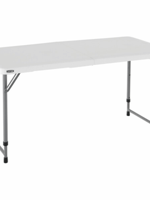 4' Adjustable Height Rectangular Table
