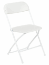 White Folding Chair