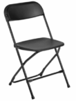 Black Folding Chair