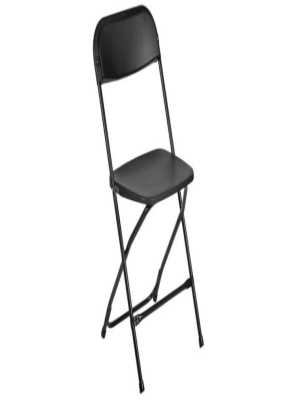 Black Folding Chair