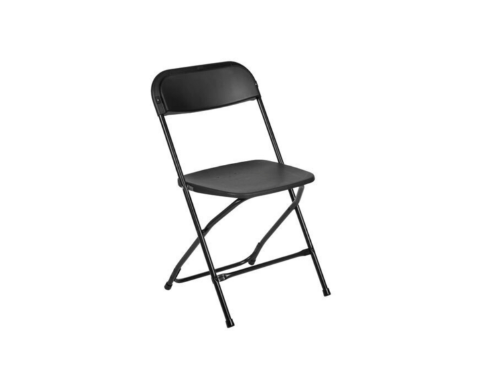 Black Folding Chair