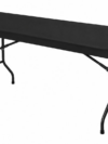 Black Tablecloth 6ft Banquet Table
